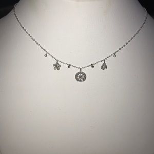 Meira T White Gold Diamond Necklace